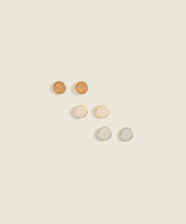 Druzy Earring 3-Pack