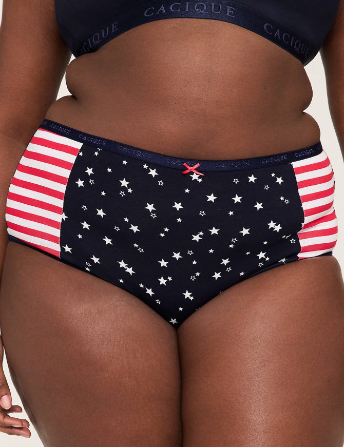 Cotton High-Leg Brief Panty - Image 7
