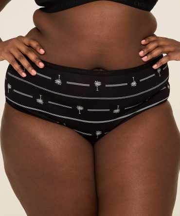 Cotton High-Leg Brief Panty