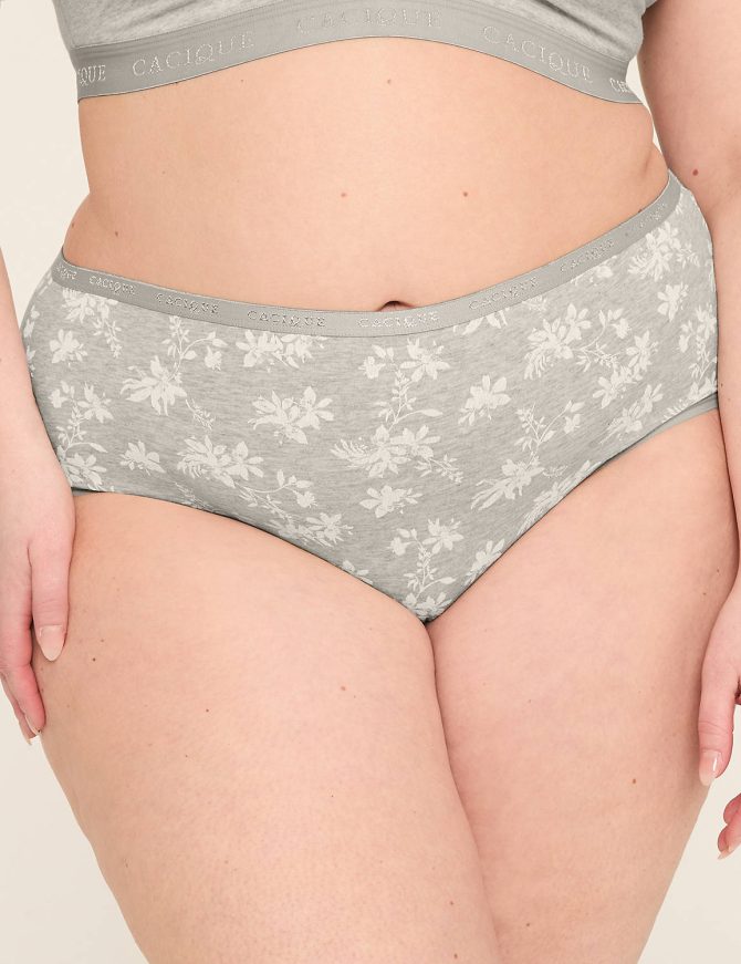 Cotton High-Leg Brief Panty - Image 3