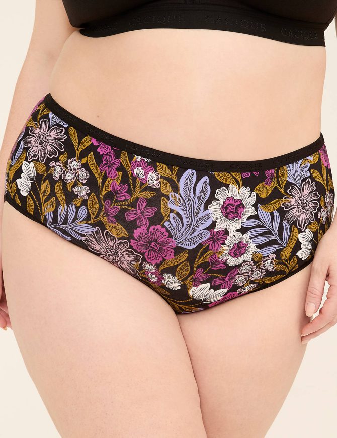 Cotton High-Leg Brief Panty - Image 5