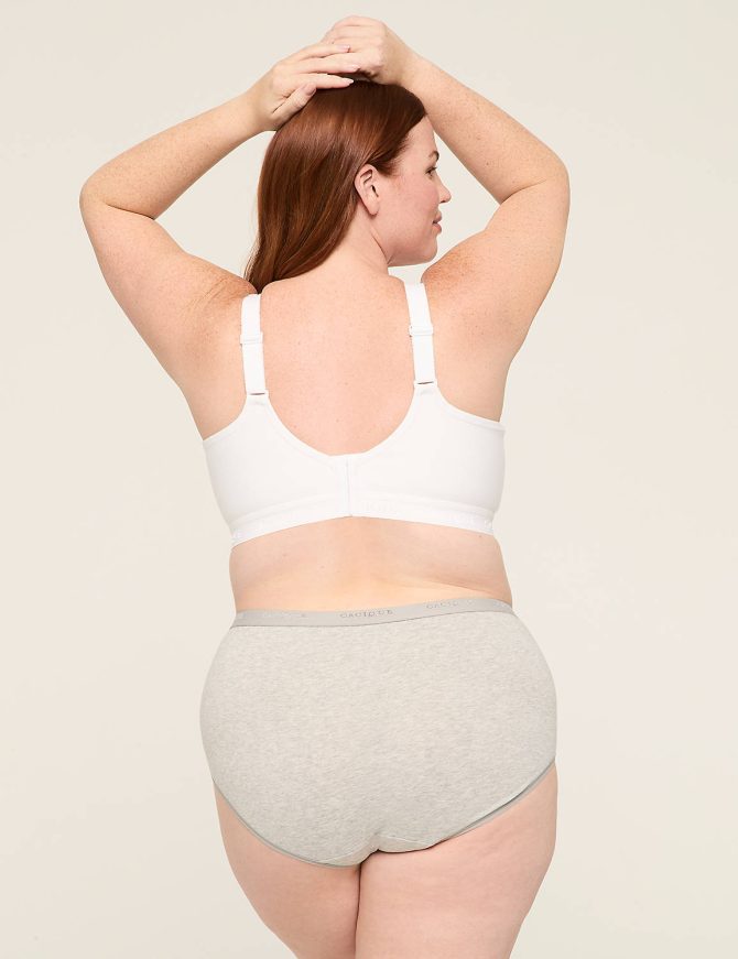 Cotton Unlined No-Wire Bra - Image 6
